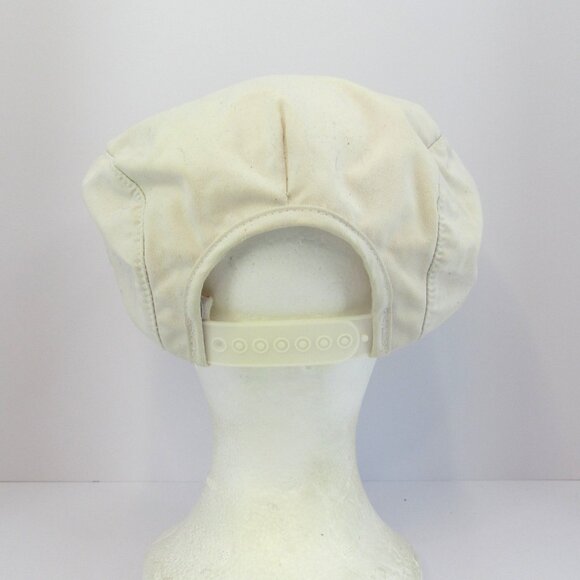 Ontario's Niagara Parks Men's White Adjustable Snapback Golf Flat Cap - Picture 5 of 8